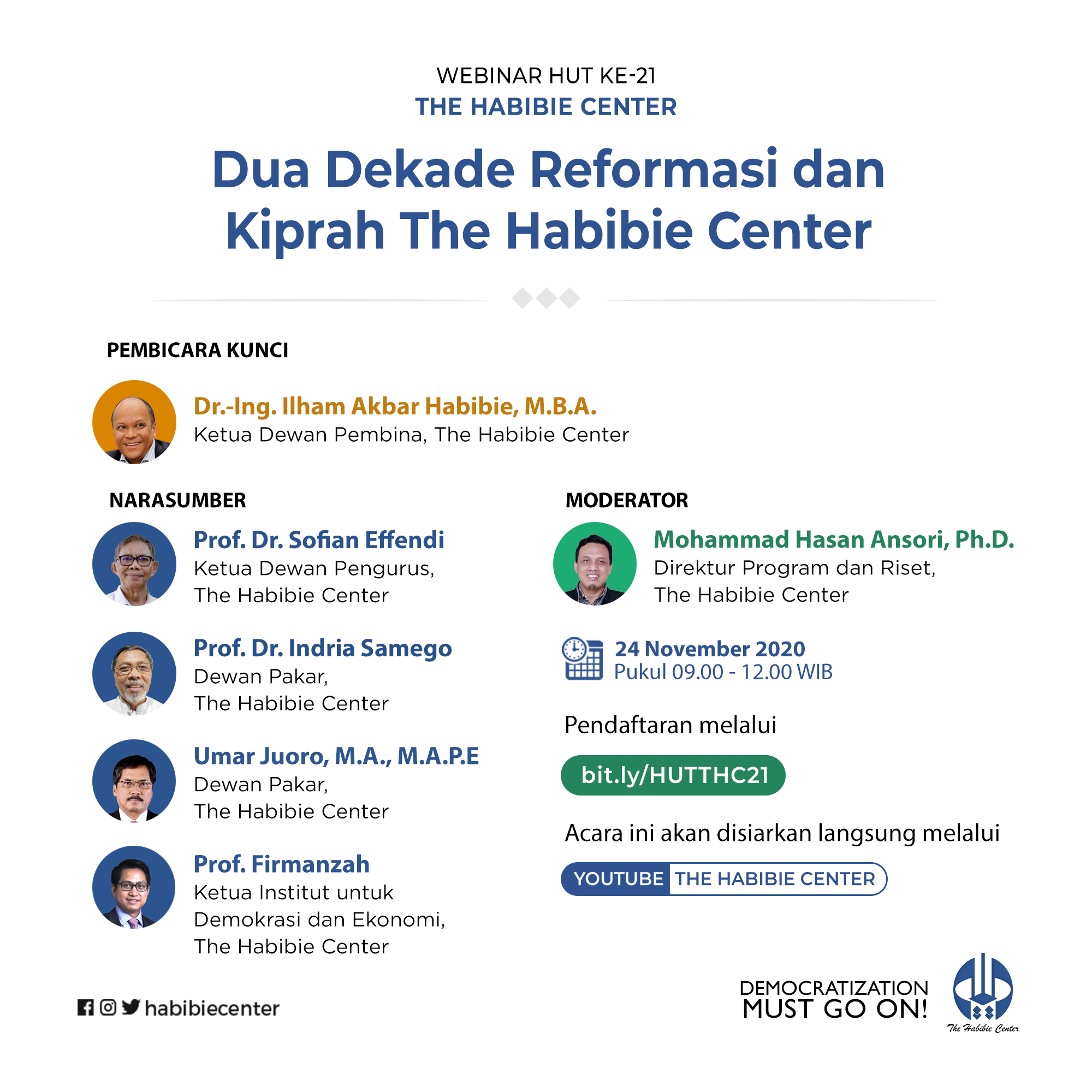 WEBINAR HUT KE-21 THE HABIBIE CENTER