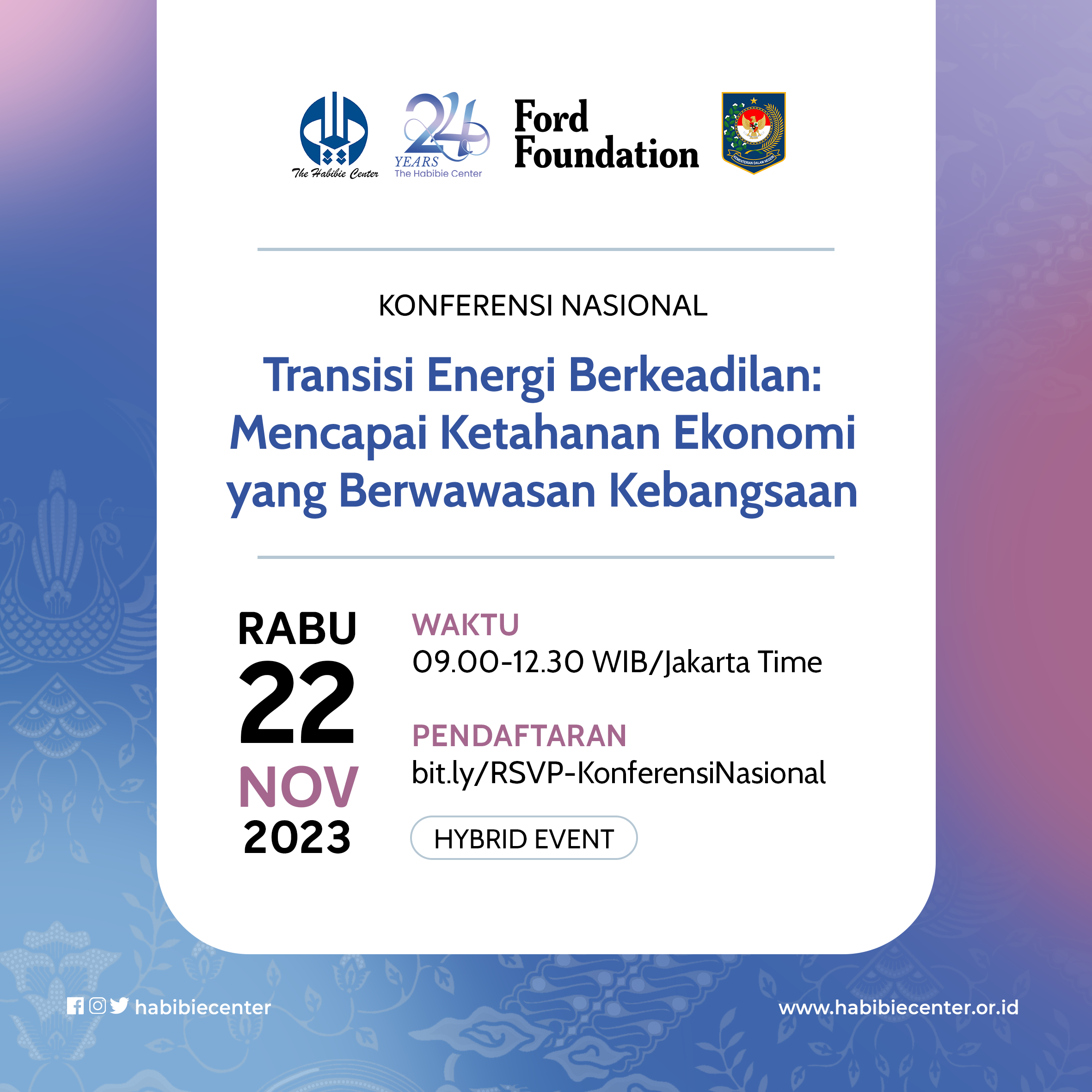 Konferensi Nasional Transisi Energi Berkeadilan